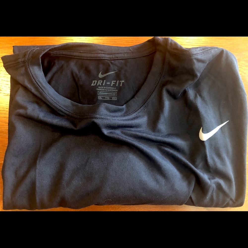 Dri-Fit long sleeve, Nike, size XXL, dark blue